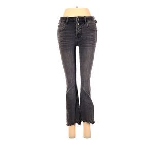 American Eagle Outfitters Dark Gray Flare Jeans